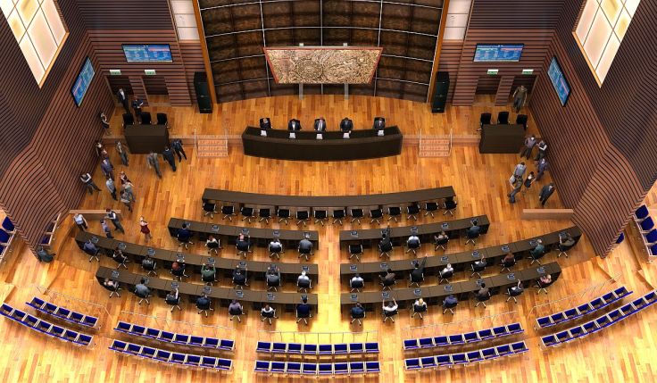 Imagen Recinto de Sesiones Virtual