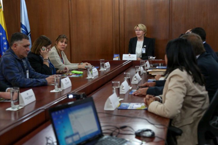 Cecilia Britto junto a la fiscal general de venezuela Luisa Ortega Díaz