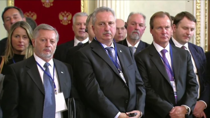 passalacqua conferencia de prensa visita oficial macri putin