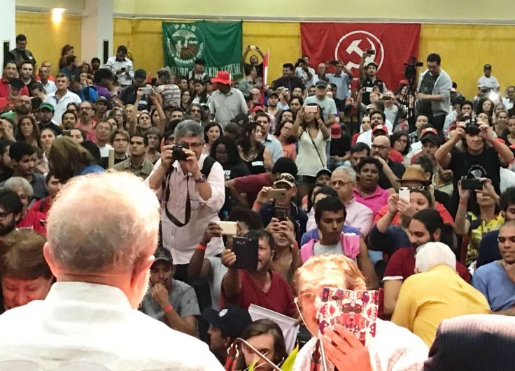 Lula en Foz de Iguazú