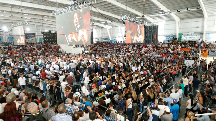 Encuentro nacional de la militancia peronista en San Luis