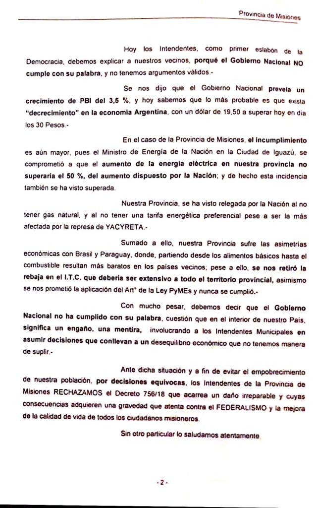 Reunion de intendentes en san ignacio contra el dnu de macri fss (1)
