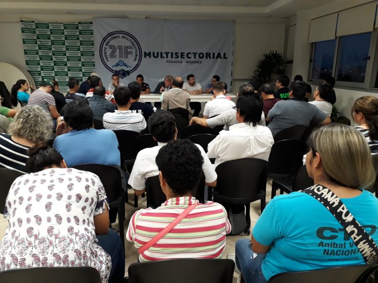 gustavo vera M21F reunion en el sindicato de camioneros 8octubre2018 2