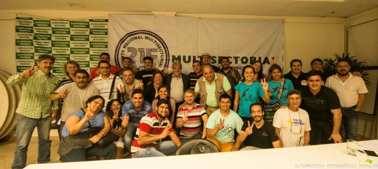 gustavo vera M21F reunion en el sindicato de camioneros 8octubre2018 3