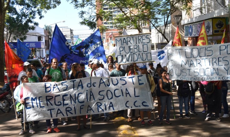 Marcha contra los tarifazos en Misiones8