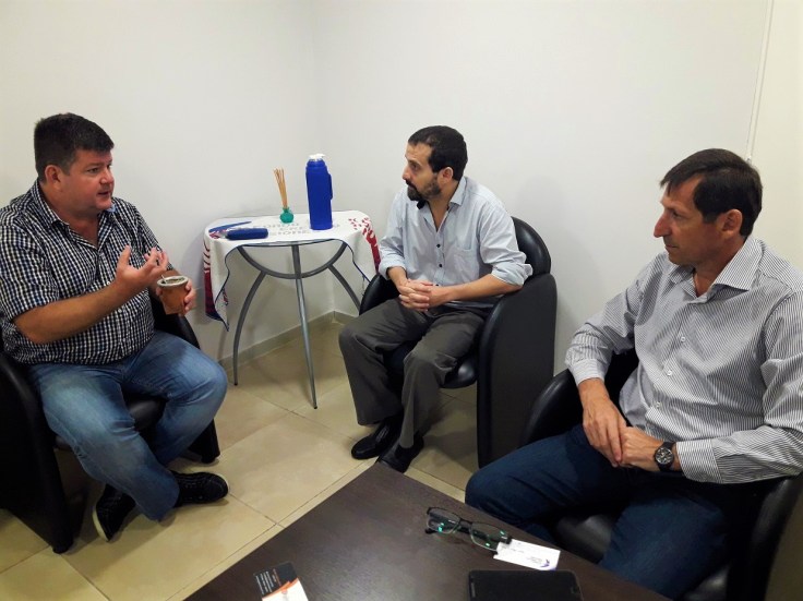 simes junto a los concejales de posadas