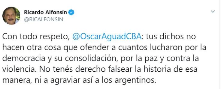 Captura twitter ricardo alfonsin