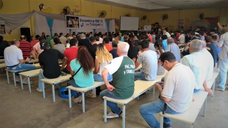 reunion frente de todos comedor universitario 12oct19