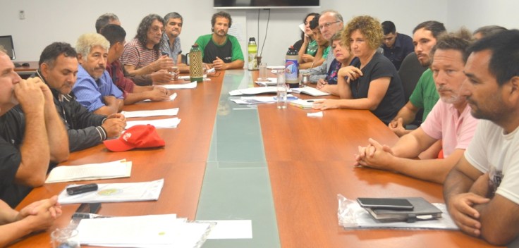 Organizaciones campesinas en la Cámara de Diputados de la provincia