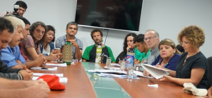 Organizaciones campesinas en la Cámara de Diputados de la provincia3