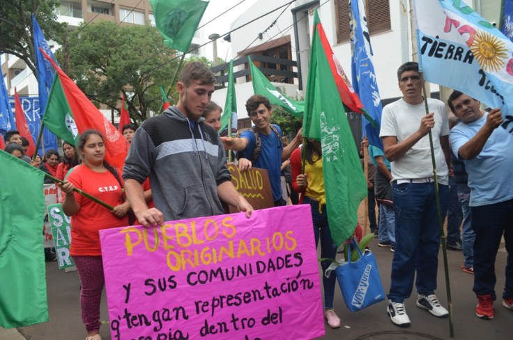 Organizaciones campesinas llegaron hasta Posadas2