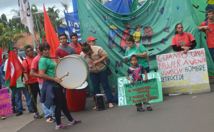 Organizaciones campesinas llegaron hasta Posadas3
