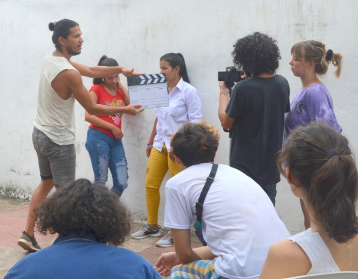 Los misioneros Salguero y Paniagua dictaron un Taller de Entrenamiento Actoral frente a cámara1