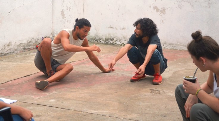 Los misioneros Salguero y Paniagua dictaron un Taller de Entrenamiento Actoral frente a cámara2