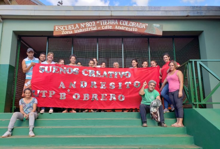 Las organizaciones sociales pusieron manos a la obra en escuelas