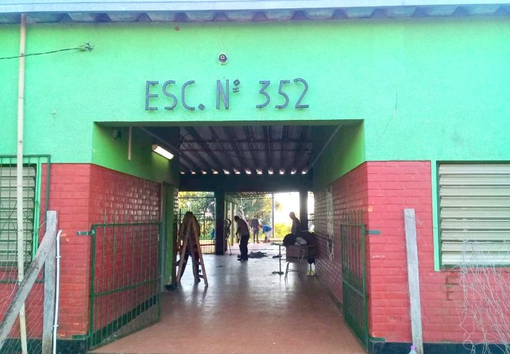 Las organizaciones sociales pusieron manos a la obra en escuelas16