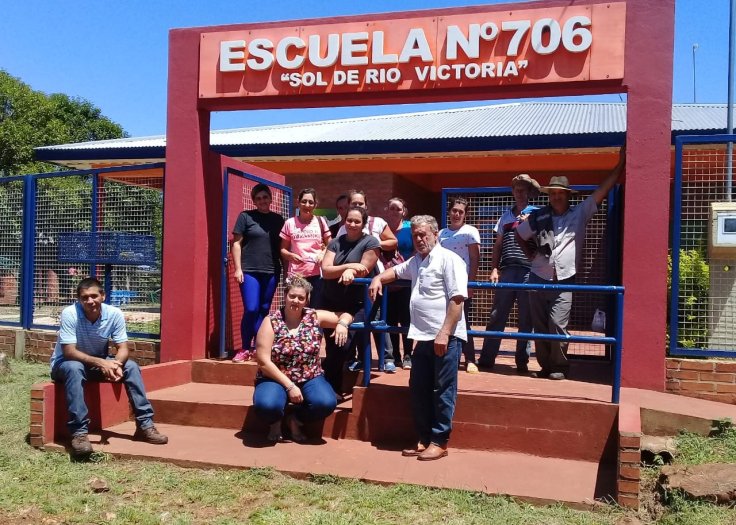 Las organizaciones sociales pusieron manos a la obra en las escuelas