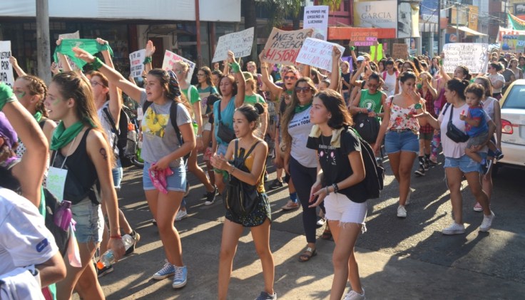 Movilización del 4to Paro Internacional de Mujeres y Disidencias Trabajadoras2