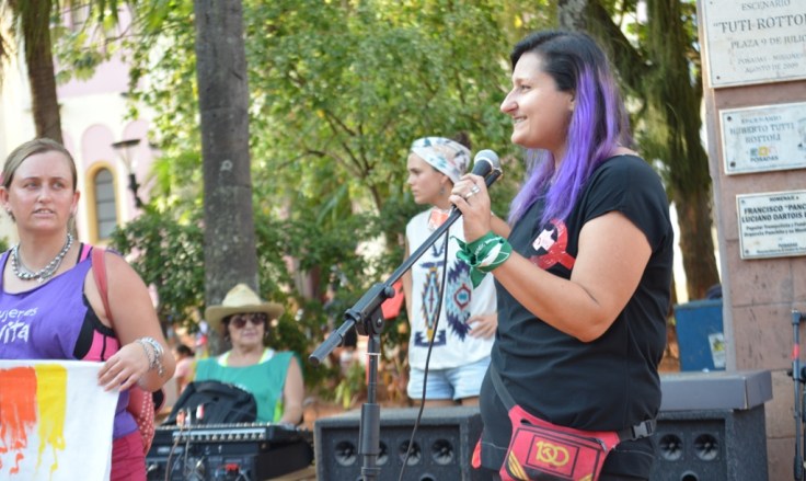 Rebeca Barberán, FEDE-PC integrante del la Coordinadora de Trabajadoras Disidentes